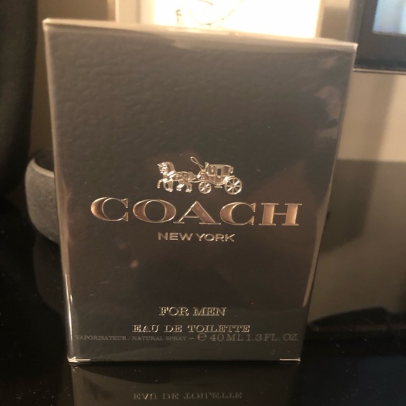 SOLD!! Brand new sealed Coach men’s signature luxury medium bottle size 40!! - Picture 2 of 3